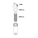 Assembly, Filter Housing, 3/4" FPT, Dental Water Controls SKU: WCA002