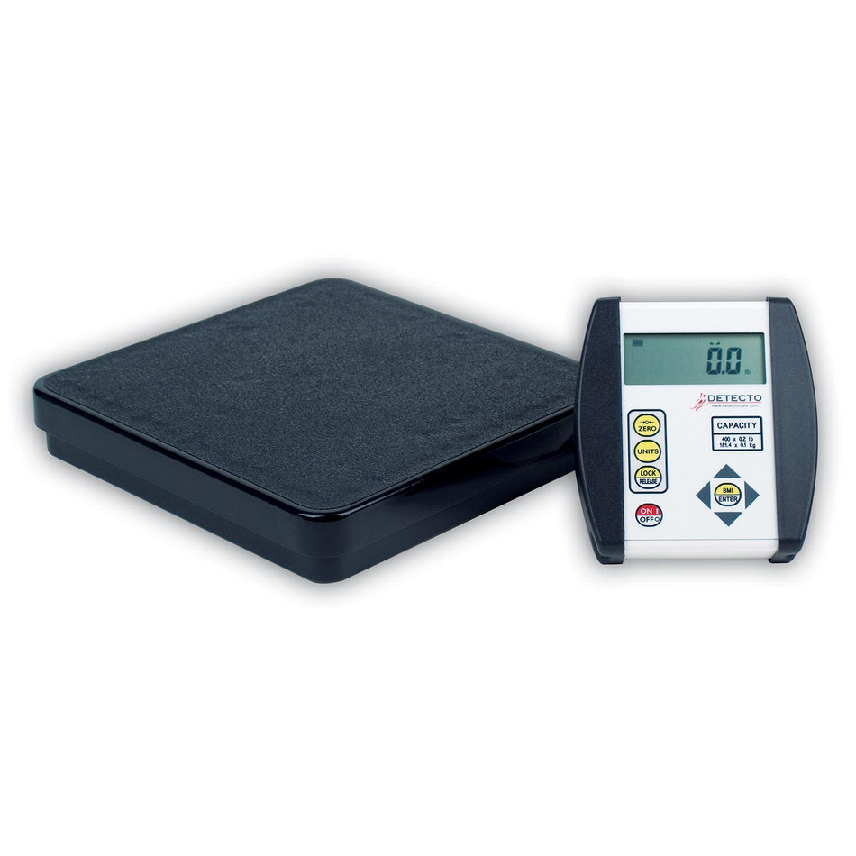 DR400-750 Detecto - BMI Low Profile Portable Physician Scale