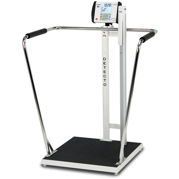 6857DHR - Detecto - High Capacity Digital Ht Rod Medical Scale