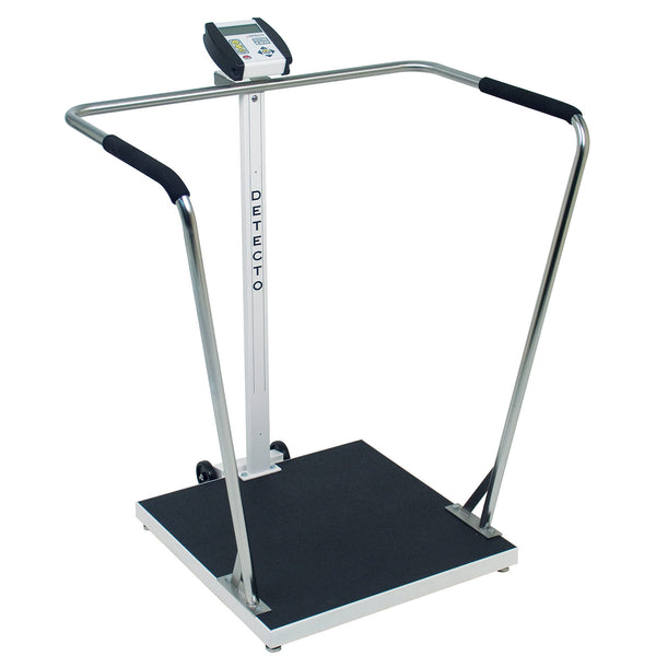 Scale with Handrails, Waist-High Medical, Detecto SKU: 6856