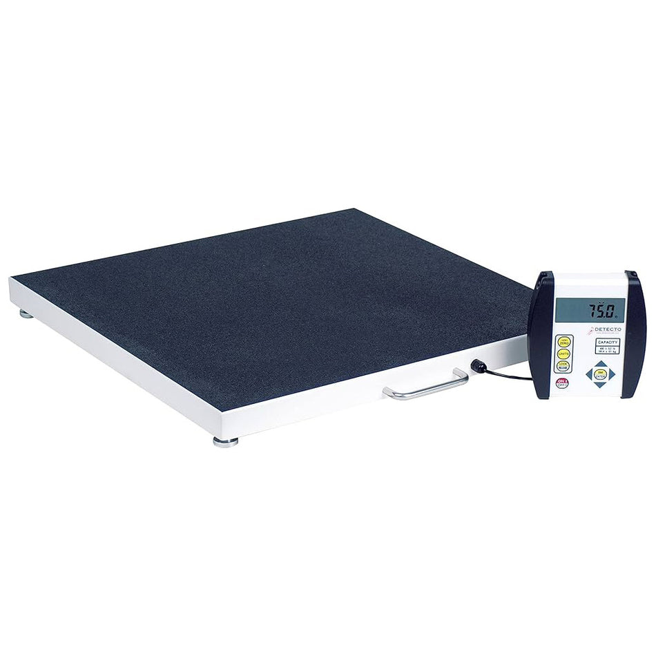 6800 - Detecto - Low-Profile Bariatric Scale - 1000 lbs capacity