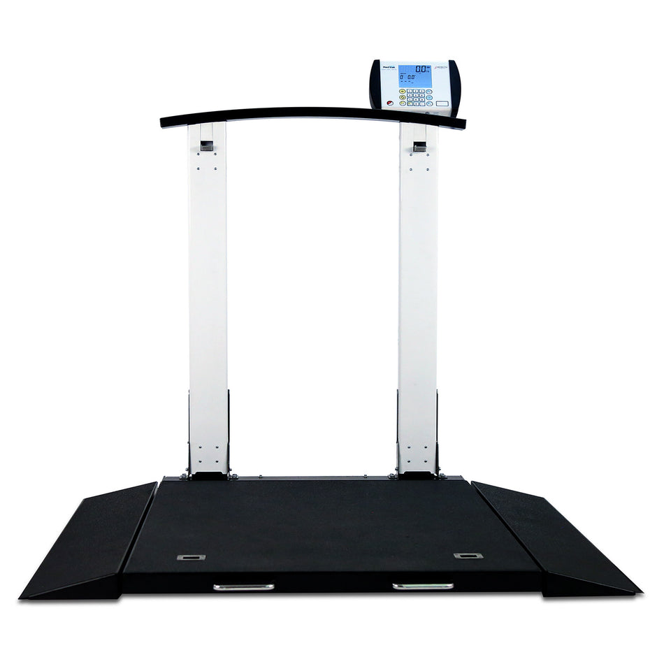 6560 Detecto - Wheelchair Scale, Portable, Folding - 1000 Lb Capacity