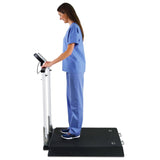 6560 Detecto - Wheelchair Scale, Portable, Folding - 1000 Lb Capacity