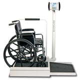 6495 Detecto Stationary Wheelchair Scale - 800 lb Capacity