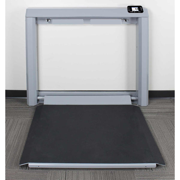 7550 - Detecto -Wall Mount Fold -Up Wheelchair Scale