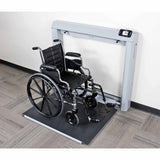 7550 - Detecto -Wall Mount Fold -Up Wheelchair Scale