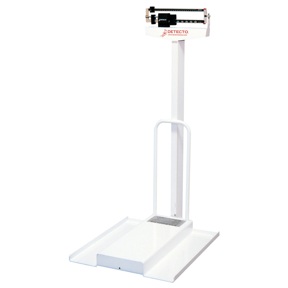 485 Detecto - Weigh Beam, Wheelchair Ramp Scale - 350 lb Capacity