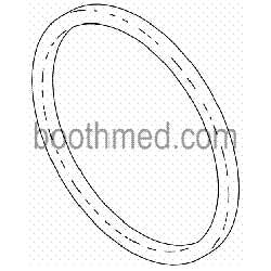 Tuttnauer Autoclave Door Gasket / 2340m / SN below 8806 Part:  02610005