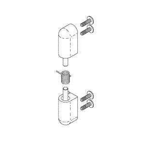 Hinge, Pivot-Isolette Infant Incubators & Warmers Part:MU08163/AIH143