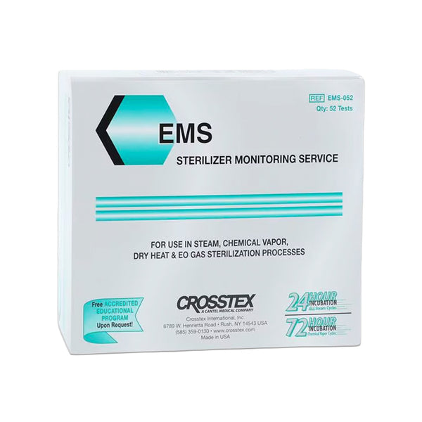 SPS EMS-052 Mail-In Sterilizer Monitoring Service - 52/Box
