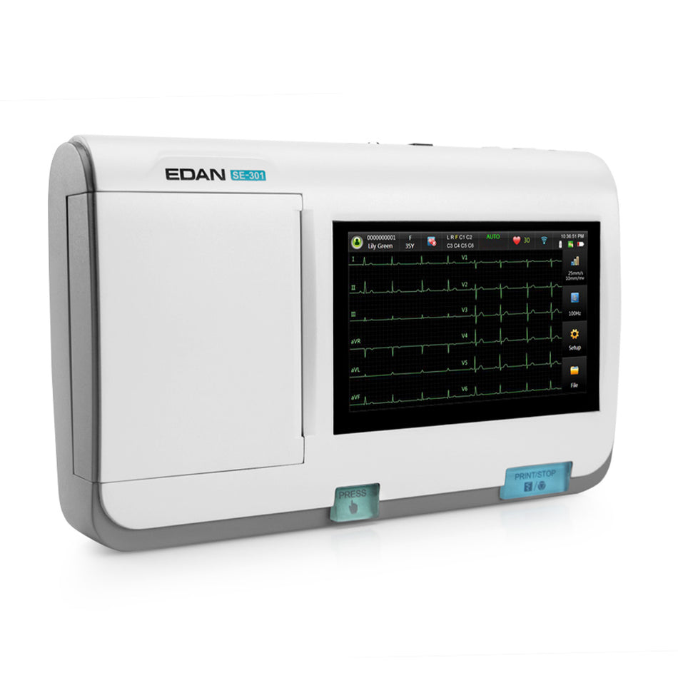 Edan 3-Channel Portable Electrocardiograph - SE-301