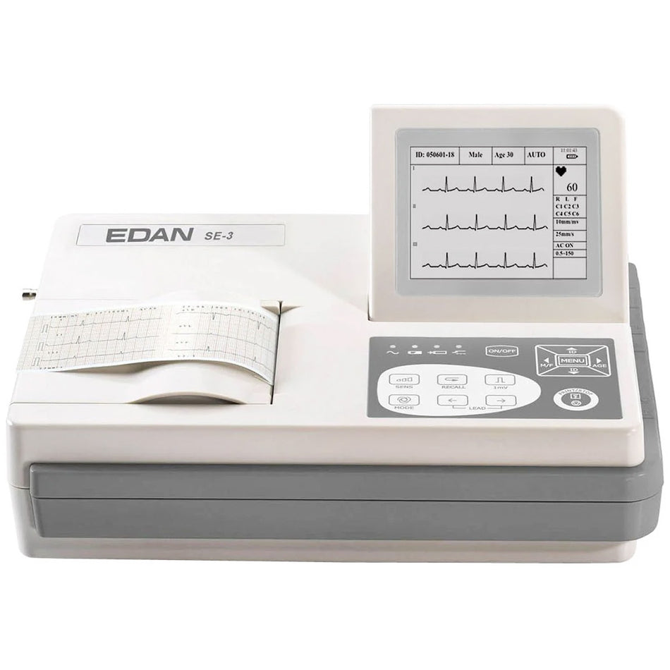 Edan SE-3B Interpretive 3 Channel ECG (Wide Screen)