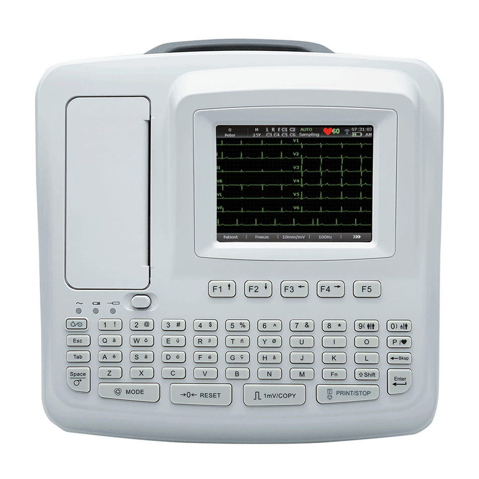 Edan 6-Channel Portable Electrocardiograph - SE-601C