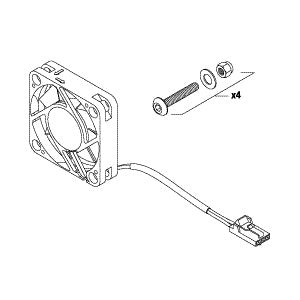Fan, Cooling Giraffe Incubators & Warmers Part:6600-1523-700/OMF024