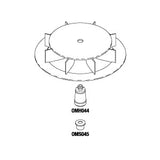Fan & Hub, Kit Giraffe Incubators & Warmers Part: OMK046