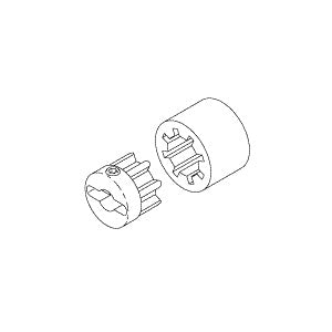 Coupler, Gearbox-Infant Incubators/Warmers Part:6600-1176-400/OMC049