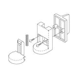 Latch, Side Wall Kit Giraffe Incubators & Warmers Part: OMK028