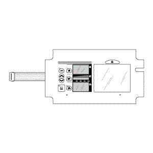 Panel,Touch Giraffe-Infant Incubator/Warmer Part:6600-1007-700/OMP021