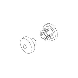 Hinge, Wall Snap/Post Kit, Giraffe Incubator & Warmer Part: OMK054