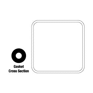 Gasket, Door Castle Bulk Sterilizer Part: 61301607691/CSG102