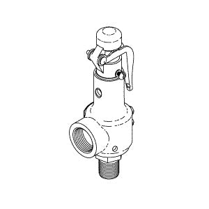 Valve, Safety Relief Castle Sterilizer Part: 61301604180/CSV034