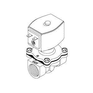 Valve, Solenoid Castle Bulk Sterilizer/Washer Part: 517345/CSV005