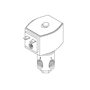 Valve, Solenoid Castle Bulk Sterilizer/Washer Part: 541582/CSV012