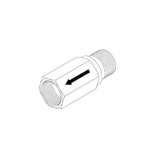 Valve, Relief Castle Bulk Sterilizer Part: 532554/CSV035