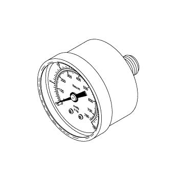 Gauge, Vacuum Gomco Rotary Aspirator Part: 01-90-2338/GOG006