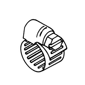 Clamp, Small Hose Harvey Autoclave Part: 250008801/MDC038