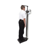 Health O Meter 402KL Mechanical Beam Scale w/ Height Rod
