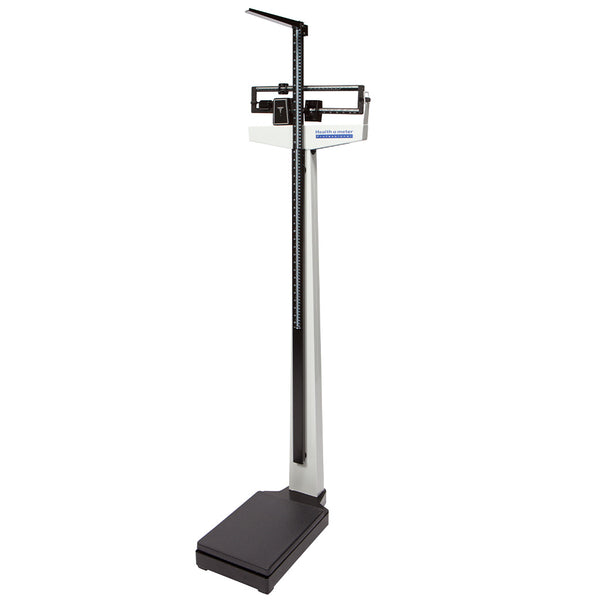 Health O Meter 402KL Mechanical Beam Scale w/ Height Rod