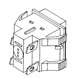 Booth Medical - Heater Switch Red - Part No. 002-0114-00