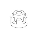 Foot, MB Micro-Hematocrit  Centrifuge, 4/pkg. Part: IEF022
