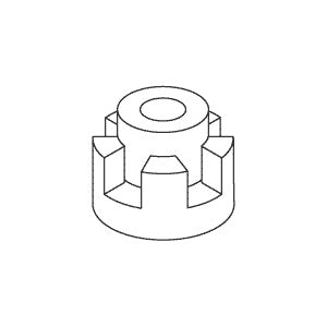 Foot, MB Micro-Hematocrit  Centrifuge, 4/pkg. Part: IEF022