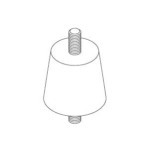 Mount, Motor For UV Centrifuge, 3/pkg. Part: 7488/IEM017