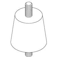 Motor Mount For UV Centrifuge, 3/pkg. - IEM017