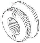 Head Cover Nut For MB Micro-Hematocrit Centrifuge - IEN002