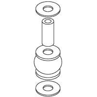 Motor Shock Mount Assembly For MB Micro-Hematocrit Centrifuge, 3/pkg. - IES020