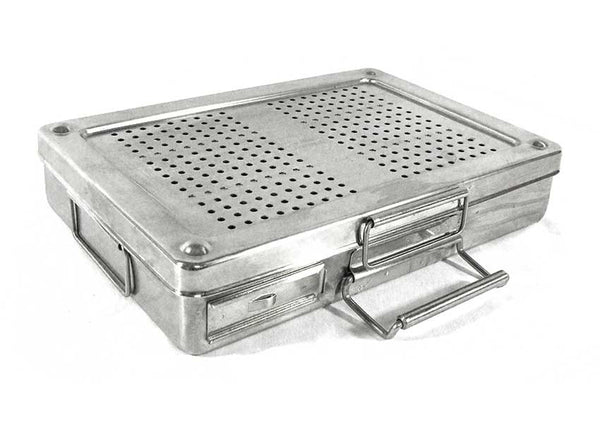 Instrument Basket w/Cover and Insert - 2 x 8 x 11-1/2