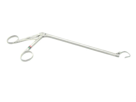 Booth Medical - Vaginal Miya Hook Ligature Suture Carrier Forceps, ZSI - 433-142