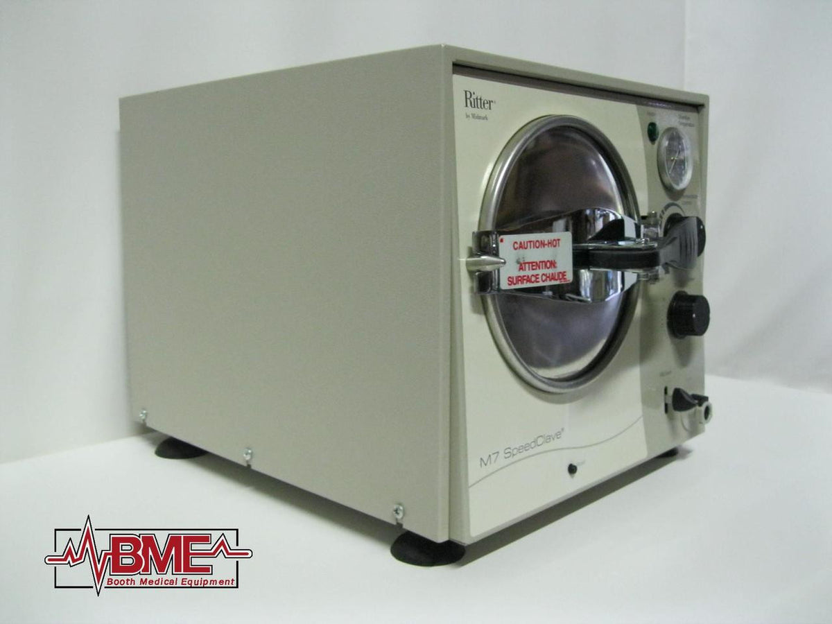 Booth Medical - Midmark Ritter M7 Refurbished Autoclave - Left Side