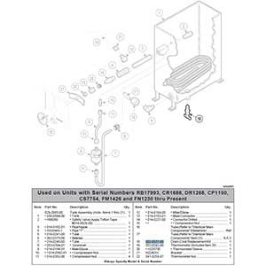 Booth Medical - Drain Cock Replacement Kit/Midmark M7 Part: 002-0537-00