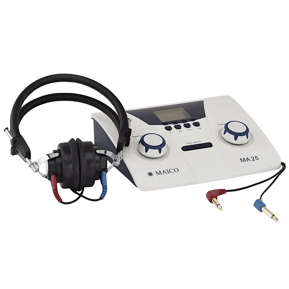 MA 25 Maico Audiometer/Portable Pure Tone / Free Carry Case  - 8013738