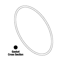 Booth Medical - Gasket, Door/Aquaclave 10/Chemiclave Part: 250007801/MDG001