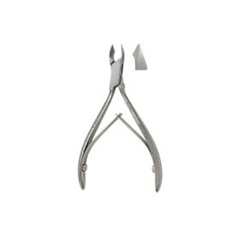 Nipper, Tissue & Cuticle, 4", Convex Jaws, Meisterhand: MH40-245-SS