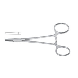 Holder, 5" Halsey Needle, Smooth Jaws, Meisterhand SKU:MH8-8