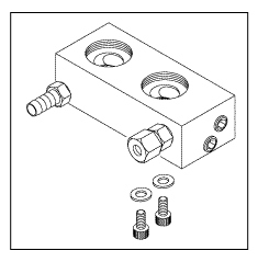 Booth Medical - Block, Manifold, Midmark M9/M11 Part: 029-2755-00/MIA096