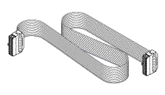 Booth Medical - Cable, Ribon Display Midmark M9/M11 Autoclave Part: 015-1550-01/MIC150