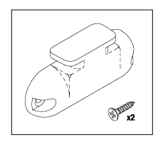 Booth Medical - Midmark Ritter - Top End Cap, Clip On (OEM Part No: 053-0412-00)